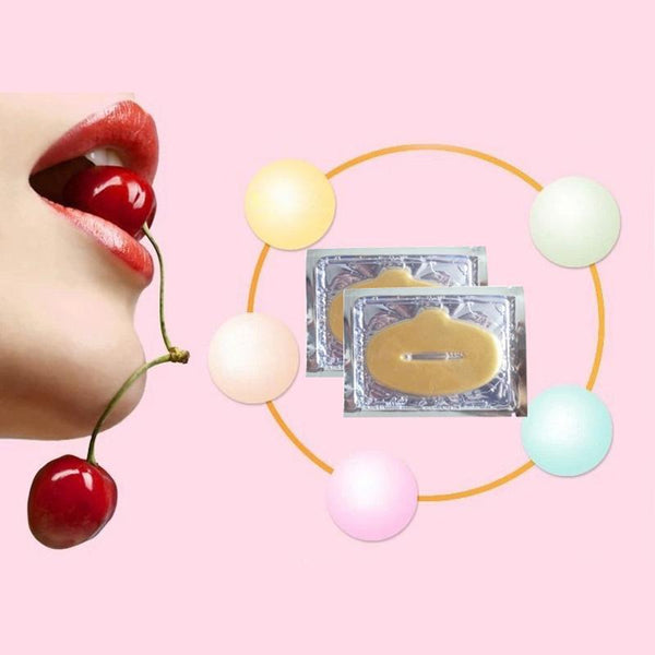 Gold Bio Collagen Lip Mask, 10 pcs