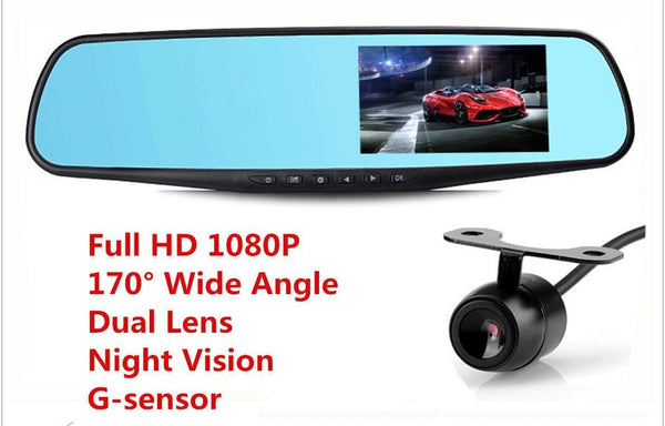 Rear View Mirror Dashcam / Back Cam