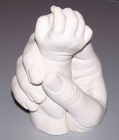 3D Plaster Handprints / Footprint