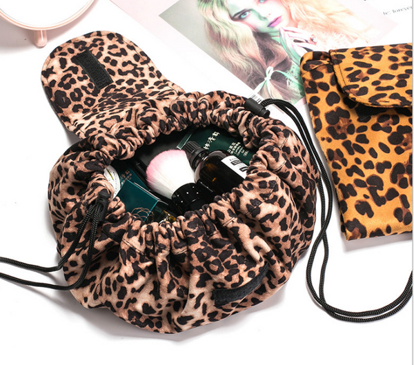 Animal Print Cosmetic Bag