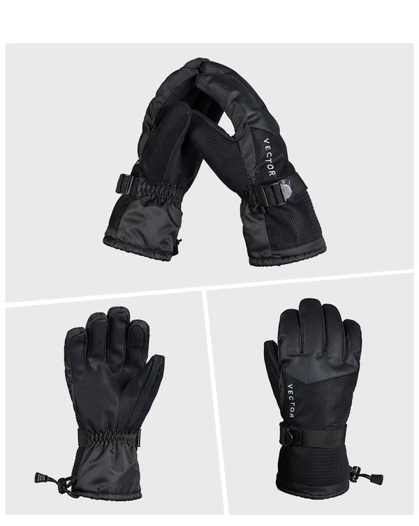 Waterproof Winter Sports Gloves – Warm, Touchscreen, Non-Slip Design