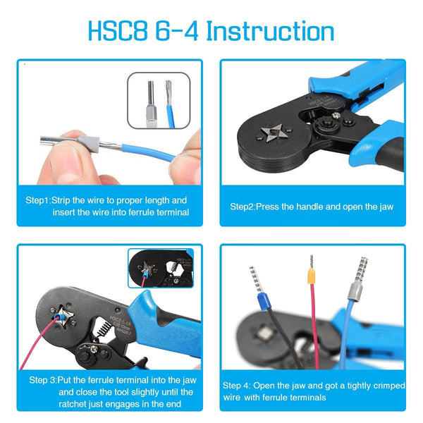 Premium Ferrule Crimping Tool