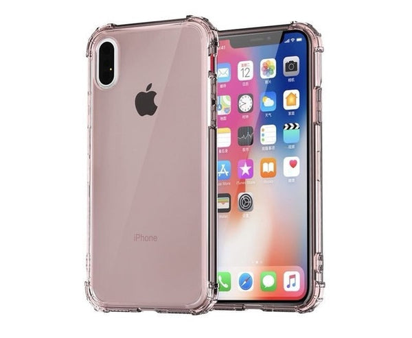 Trendy Transparent Shockproof iPhone Case