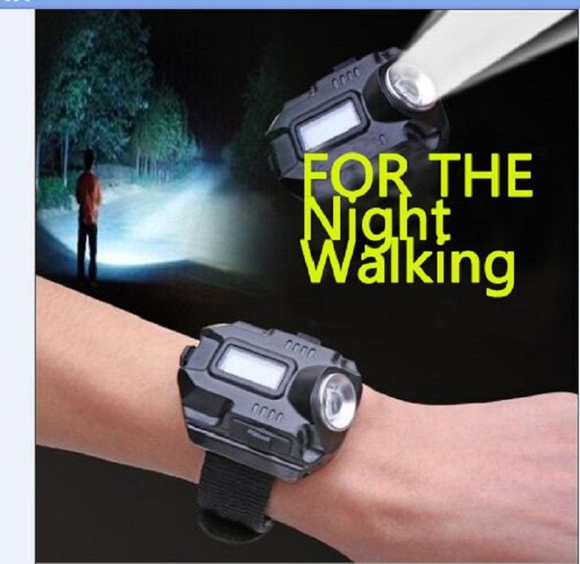 Rechargeable Flashlight Tactical Watch