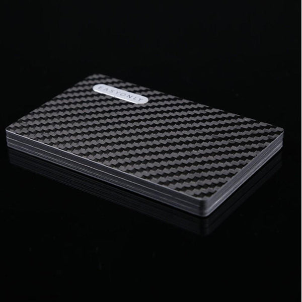Carbon Fiber Magnetic Wallet - 4 Layer
