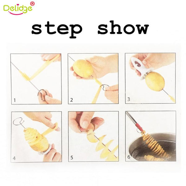 Potato Chip Spiral Cutter