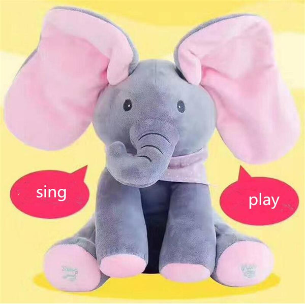 Talking Elephant Plush Doll