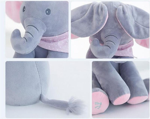 Talking Elephant Plush Doll