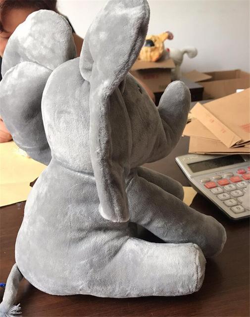 Talking Elephant Plush Doll