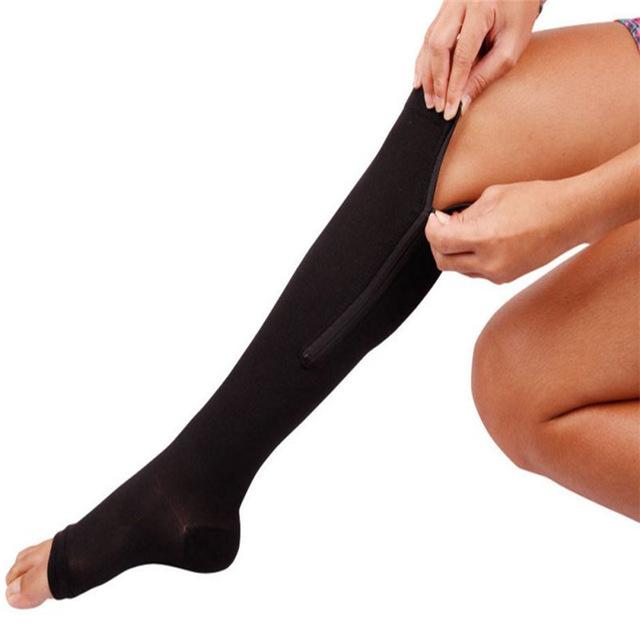 Open Toe Compression Socks