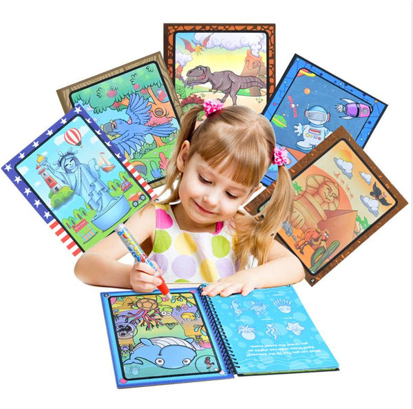 Children Doodle Magical Coloring Book