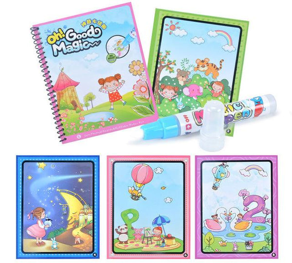 Children Doodle Magical Coloring Book
