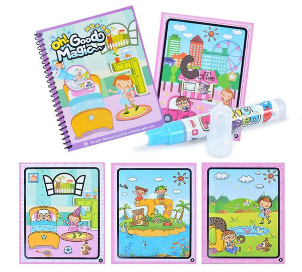 Children Doodle Magical Coloring Book