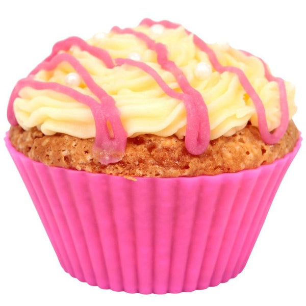 Pantry Elements® Jumbo Silicone Baking Cups (12-Pack) - Vibrant Collection