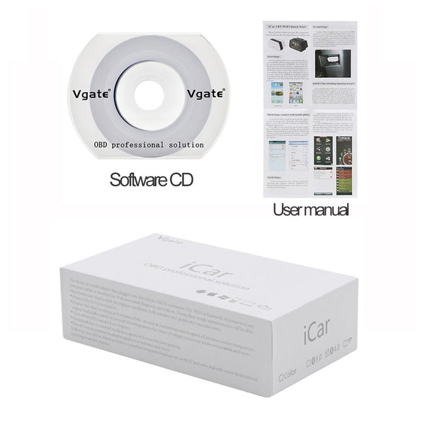 iCar2 Bluetooth OBD2 Diagnostic Scanner