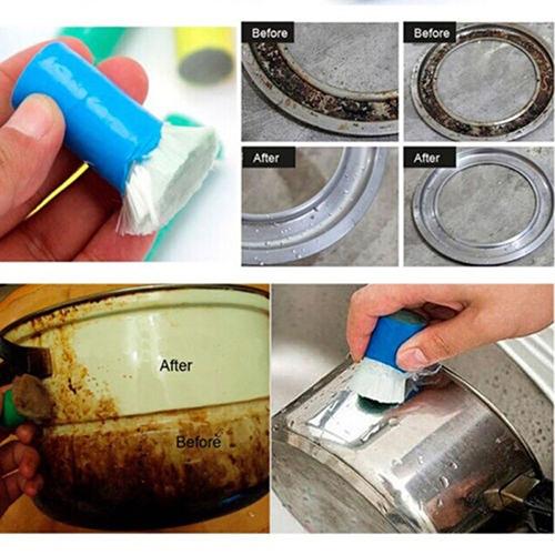 2 PCs Magic Stainless Steel Brush Rust Remover