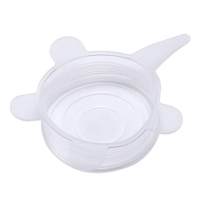 6 PCs Set Universal Reusable Stretch Lids