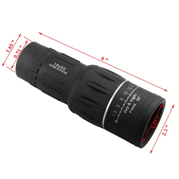 HD 16x  Optical Zoom Lens
