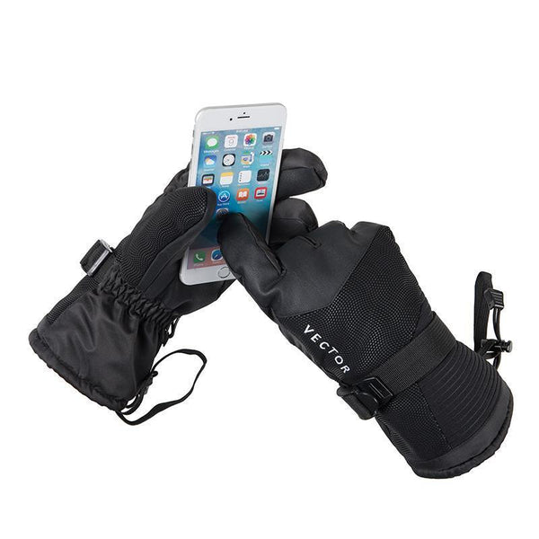 Waterproof Winter Sports Gloves – Warm, Touchscreen, Non-Slip Design