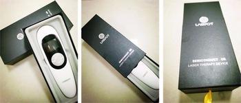 Rehabilitation instrument laser irradiation on joint knee