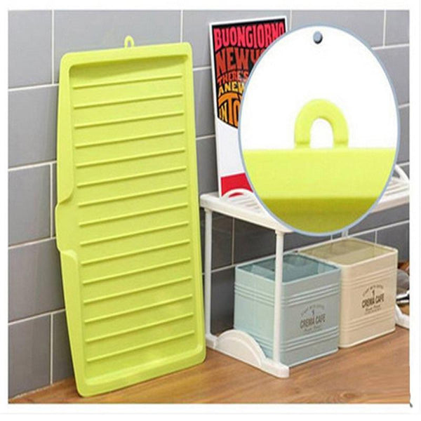 Kitchen dishes draining rack