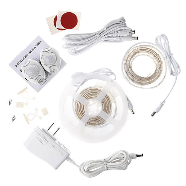 Dual Motion Activated LED Light Strip Sensor