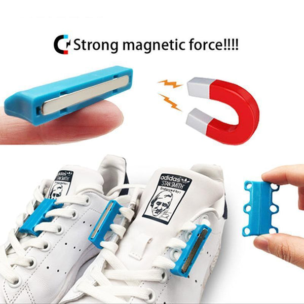 Magnetic Shoelaces