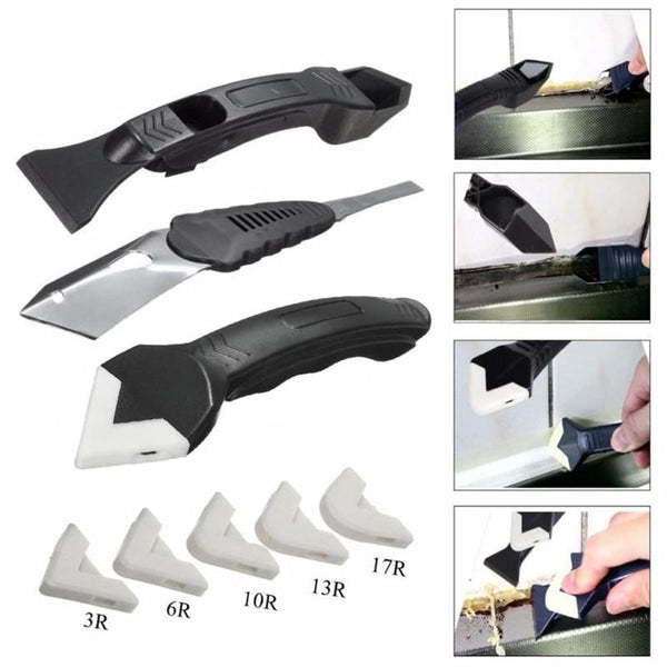 3-in-1 Silicone Scraper Tool