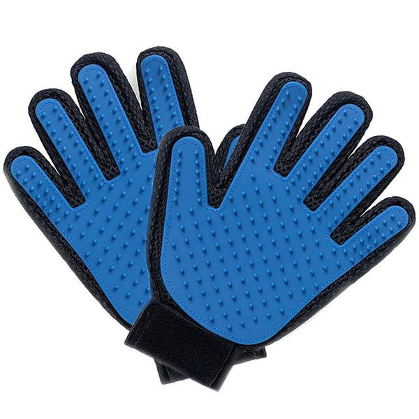 Pet Grooming De-shedding Brush Glove