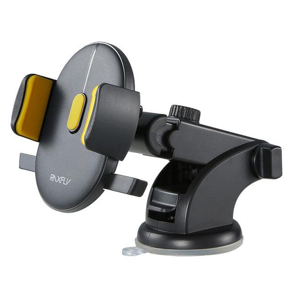 Automatically Locking Windshield Phone Holder