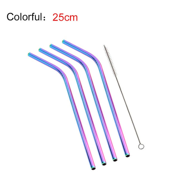 Stainless Steel Straw Set