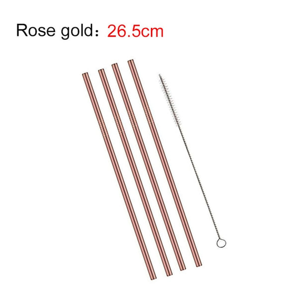 Stainless Steel Straw Set