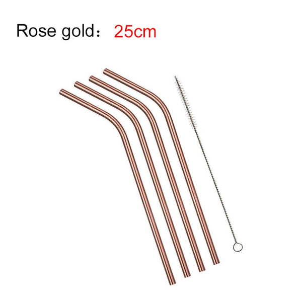 Stainless Steel Straw Set