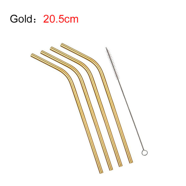 Stainless Steel Straw Set