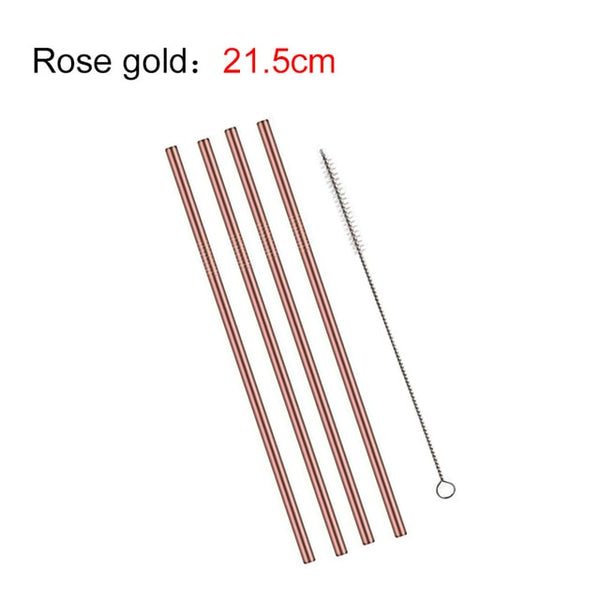 Stainless Steel Straw Set