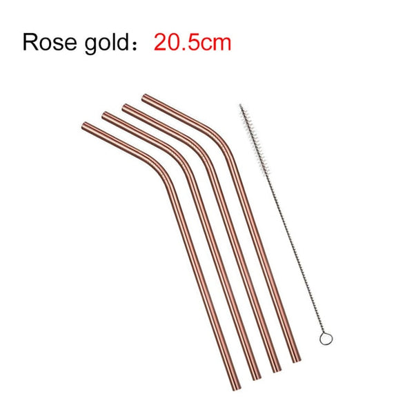 Stainless Steel Straw Set