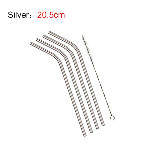Stainless Steel Straw Set