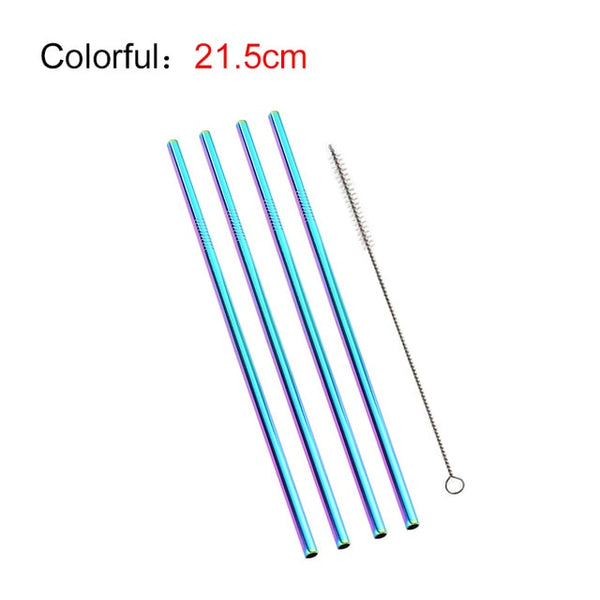 Stainless Steel Straw Set