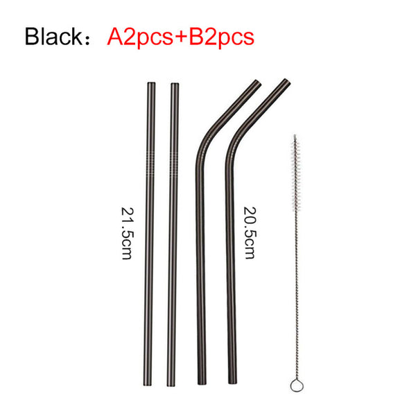 Stainless Steel Straw Set