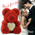 Big Red Teddy Bear Rose Flower