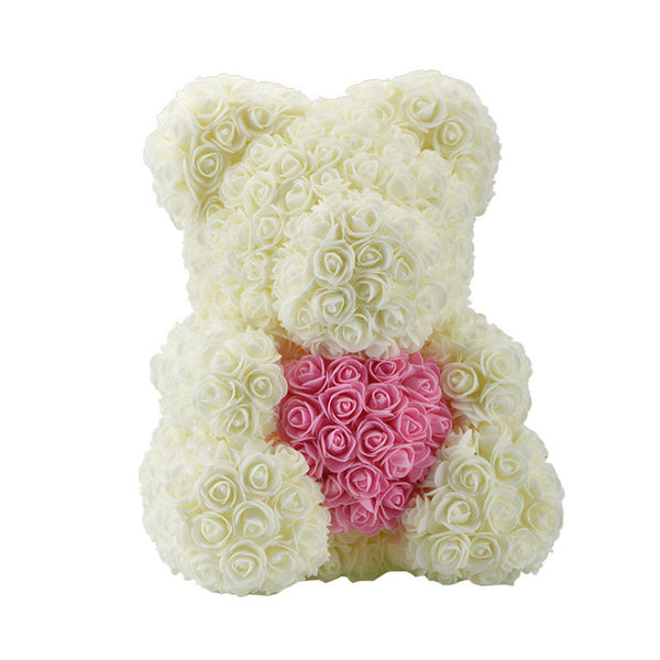 Big Red Teddy Bear Rose Flower