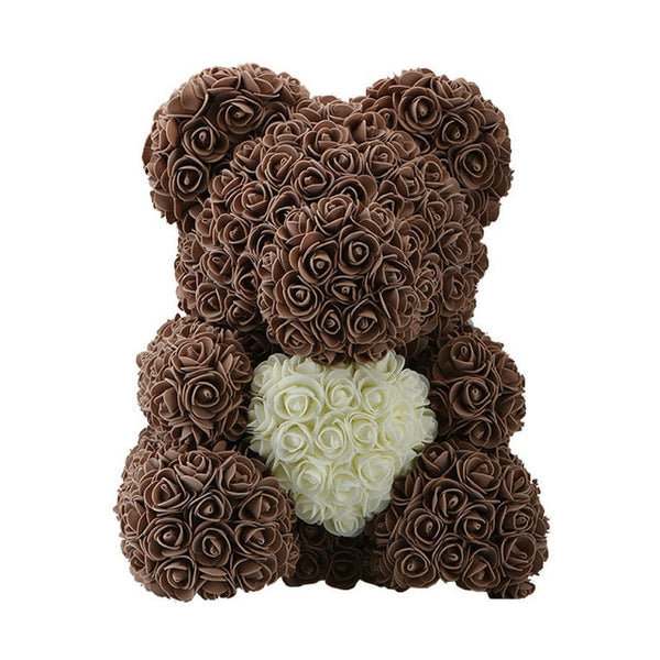 Big Red Teddy Bear Rose Flower