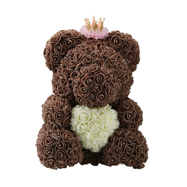 Big Red Teddy Bear Rose Flower