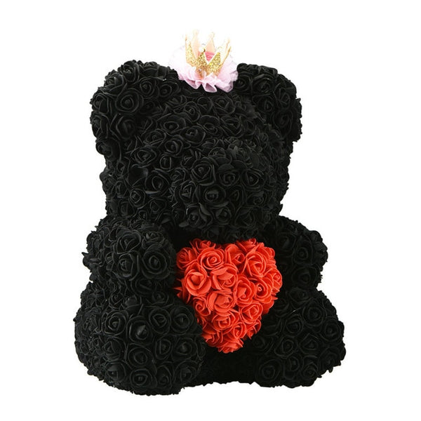 Big Red Teddy Bear Rose Flower