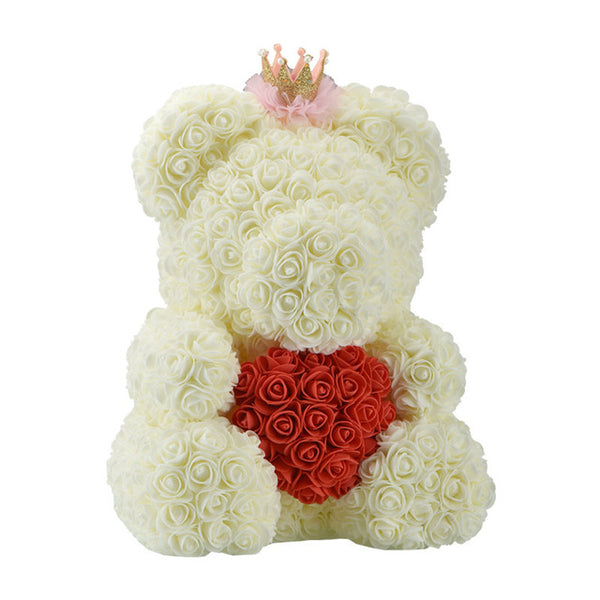 Big Red Teddy Bear Rose Flower