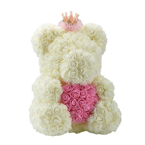Big Red Teddy Bear Rose Flower