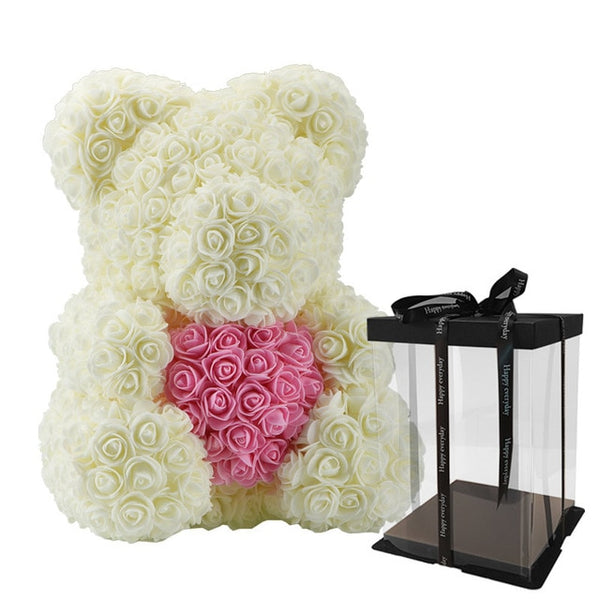Big Red Teddy Bear Rose Flower