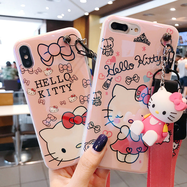 Hello Kitty Case For iPhone XS XR XS MAX