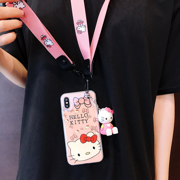 Hello Kitty Case For iPhone XS XR XS MAX