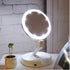 LED Lighted Folding Vanity Travel Mirror